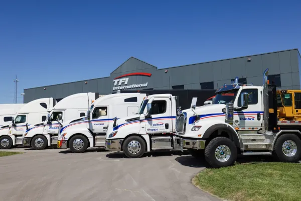 SFI trucks supporting deployment for data center builds